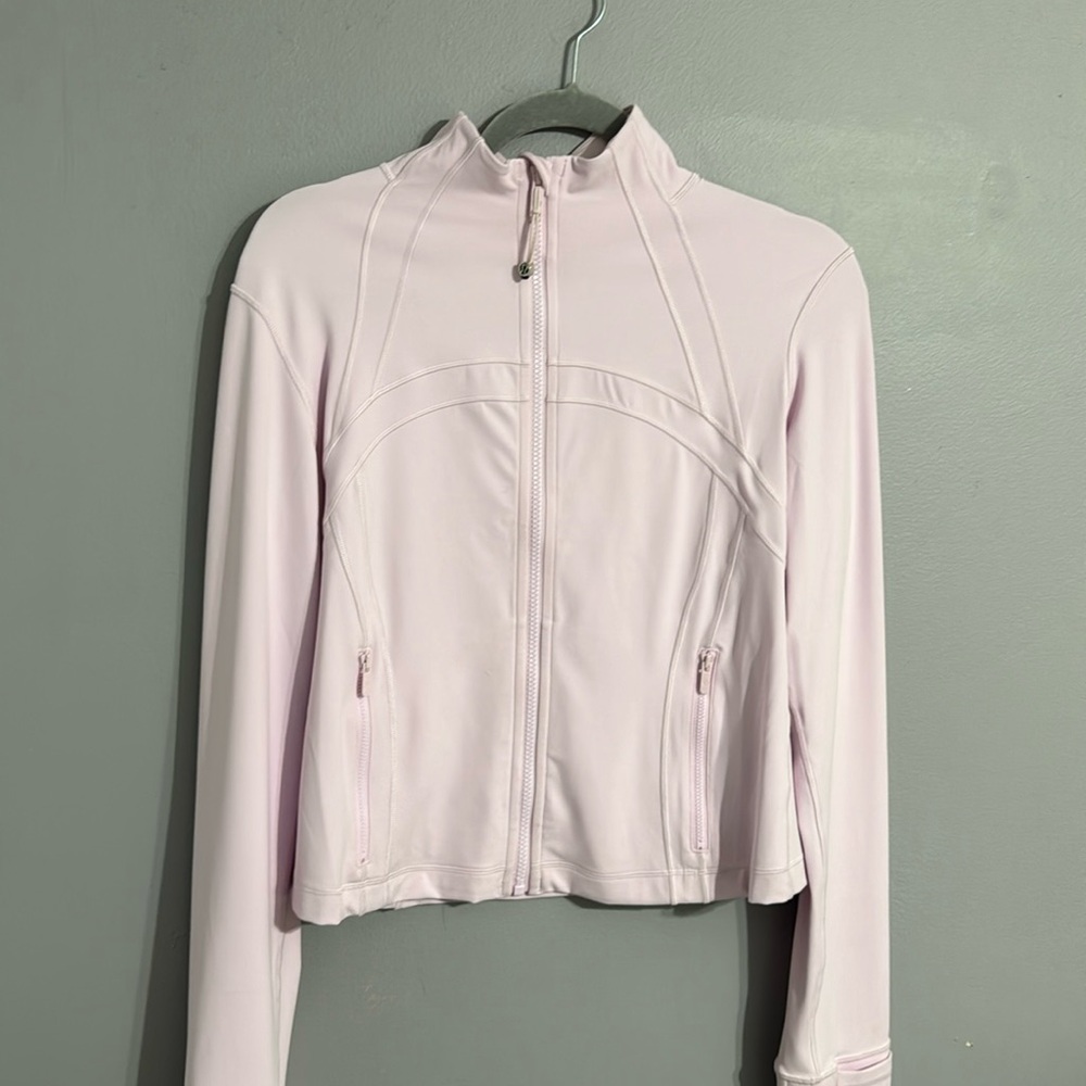 Meadowsweet Pink Lululemon Define Jacket sz12